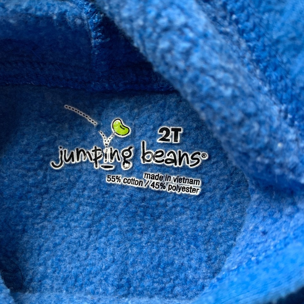 Jumping Beans Blue Daddy's Big Guy Pullover Hoodie 2T - Picture 6 of 7